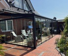Terrasse Gro�z�giges Einfamilienhaus mit Einliegerwohnung in naturnaher und ruhiger Lage in Stickenb�ttel