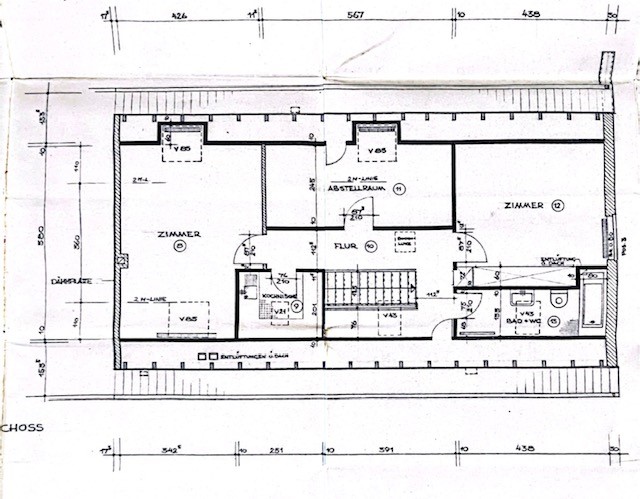 Grundriss Dachgeschoss Einfamilienhaus Helgoland
