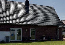 R�ckansicht Gro�z�giges Einfamilienhaus mit Einliegerwohnung in naturnaher und ruhiger Lage in Stickenb�ttel